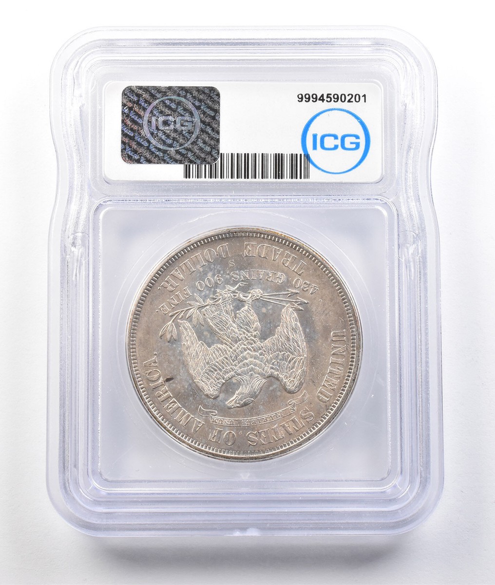 1874-S Seated Liberty Trade Dollar Genuine ICG *0399 | eBay