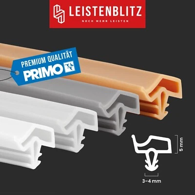 Primo Türdichtung Holzzargendichtung Lignum 34 Holztürdichtung - Nuten 3-4 mm
