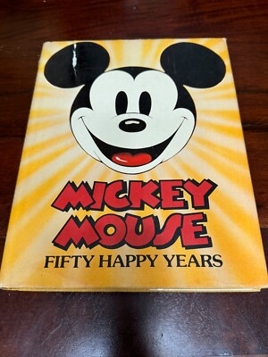 MICKEY MOUSE 50 HAPPY YEARS 1977 BOOK- WALT DISNEY WORLD