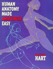 Human Anatomy Made Amazingly Easy - Paperback By Hart, Christopher - GOOD
