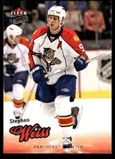 Stephen Weiss 2008-09 Ultra #30 Panthers NHL READ FREE SHIPPING AutographDen