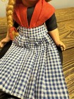 Vintage 1960s-70s Dutch Girl Doll Blonde Braids Bonnet Excellent Condition — photo 6