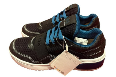 GEOX Black Petrol Sneaker Schuhe Freizeit Unisex Kinder (J927QB C9269) Neu