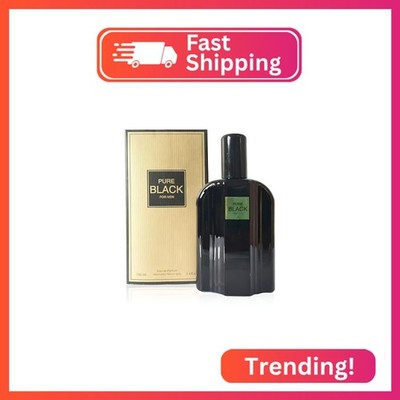 AFLUXE Men Perfume Pure Black Cologne For Men Natural Spray Masculine Scent Wond
