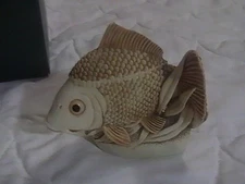 Harmony Kingdom Trinket MIDAS TOUCH  Goldfish TJFI3 Very Good Used Condition