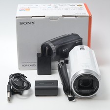 Sony HDR CX675 W Video Camera Camcorder 60x Zoom 9.2MP AVCHD Full HD Mint 5806