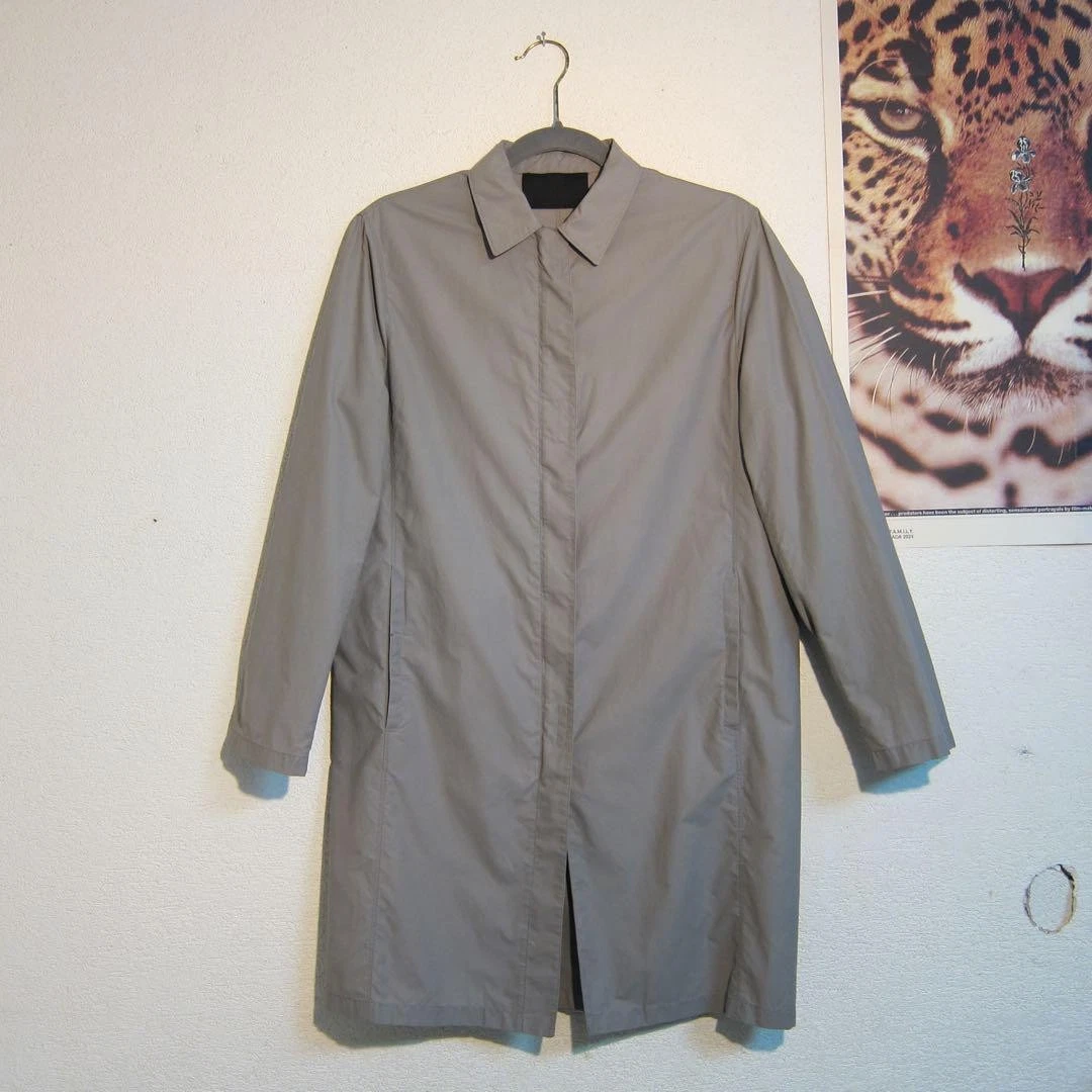 Cappotto Prada Archivio 1998Ss Nylon Zip
