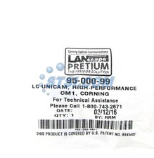 Corning Unicam LC OM1 MM 62.5 Pretium Fiber Optic Connector 95-000-99 STSI