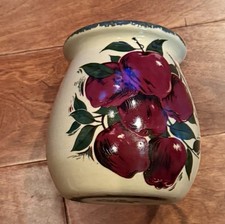 Home Interior Apple Utensil Jar 6 vintage