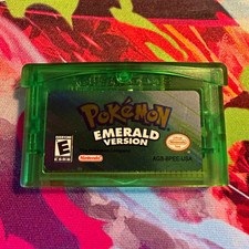 Nintendo Pok mon Emerald Version Game Boy Advance GBA Cartridge Authentic