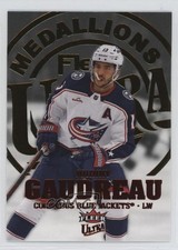 2023-24 Fleer Ultra Medallions Titan Achievement 62/75 Johnny Gaudreau #M-15 b8c