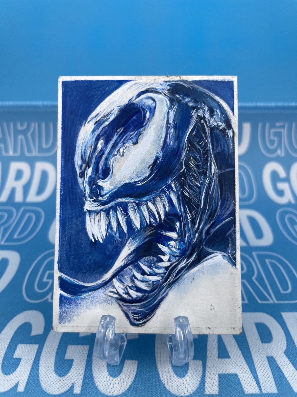 GGC Studio Marvel Venom Artist Hand Drawn Auto Sketch Card 1/1
