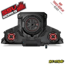 SSV Can-Am Maverick R  Max 24+ Phase 4 V-Spec 1650w 5-Speaker Stereo Speaker Kit