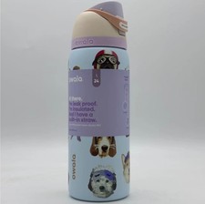 Owala 32 Oz Freesip Water bottle Dog Collage Dogwala UO Exclusive Brand New