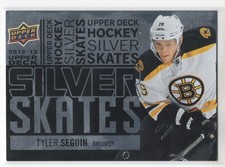 12/13 UD SERIES 1 TYLER SEGUIN SILVER SKATES INSERT #6