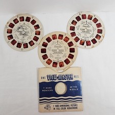 Vtg View Master Reels Lot Of 3 Set A B C Spider-Man Double Identity Cartoon