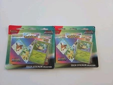 Pokemon Scarlet & Violet: Prismatic Evolutions Tech Sticker Collection -Lot of 2