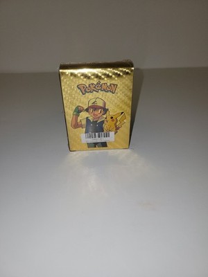 Pok emon 55 PCs Gold Card Pack (No Duplicates) Sealed Never Opened
