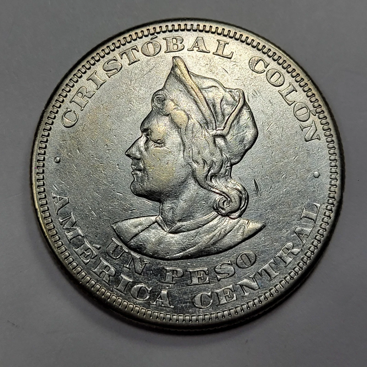 『NGC AU Detail』エルサルバドル1ペソ銀貨(1908年) 1908 Year Salvadoran Coins for sale | eBay