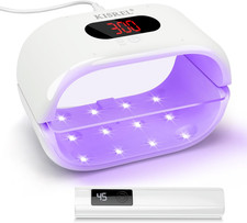 UV Light for Resin, Large Double-Sided Light with UV Flashlight, 2-In-1 Detachab