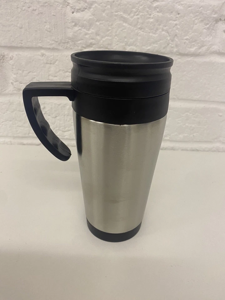 Snap On Tools Silver Thermal Travel Mug With Handle Xmas Gift New - Image 4 of 4