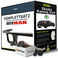 Anhängerkupplung starr für SKODA Kamiq SUV +E-Satz NEU PKW