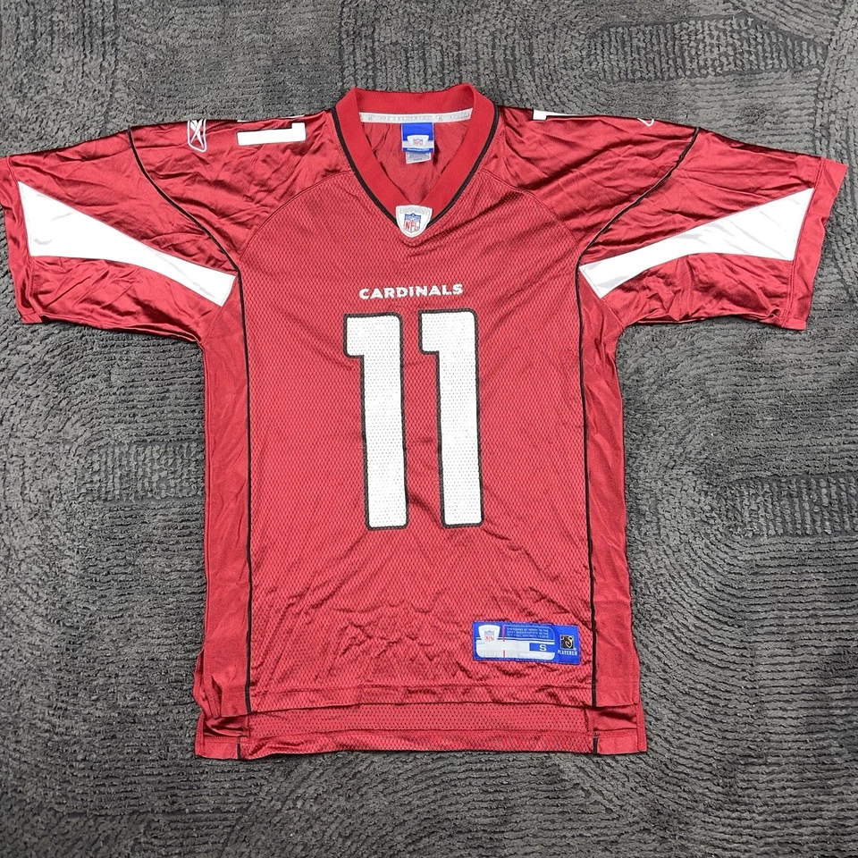 Camiseta roja para hombre Reebok NFL Equipment Larry Fitzgerald #11 Arizona Cardinals S Foto 2 de 4