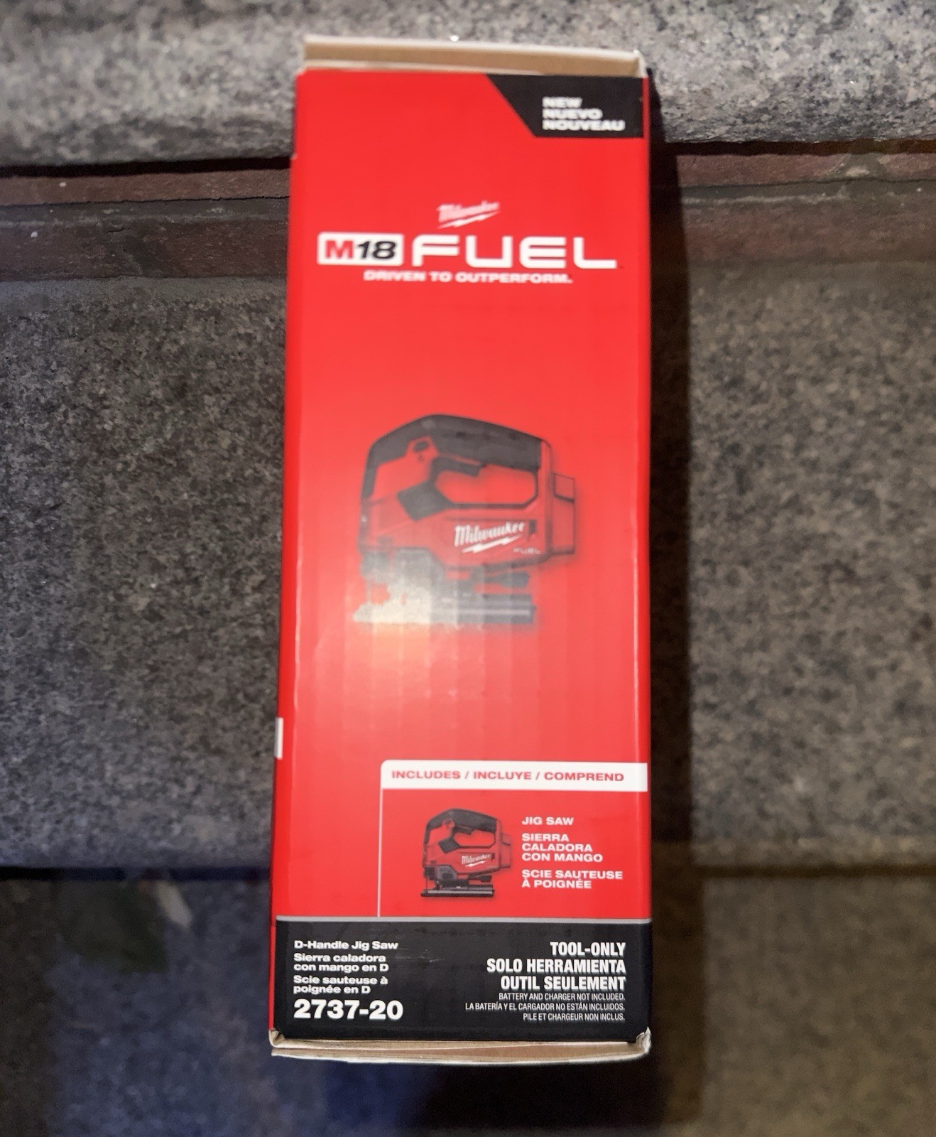 Milwaukee 2737-20 M18 18V FUEL Brushless Cordless D Handle Jig Saw Tool-Only