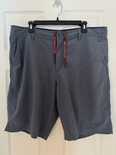 ONeill Hybrid Shorts Mens 38 Blue Performance Casual Chino Quick Dry