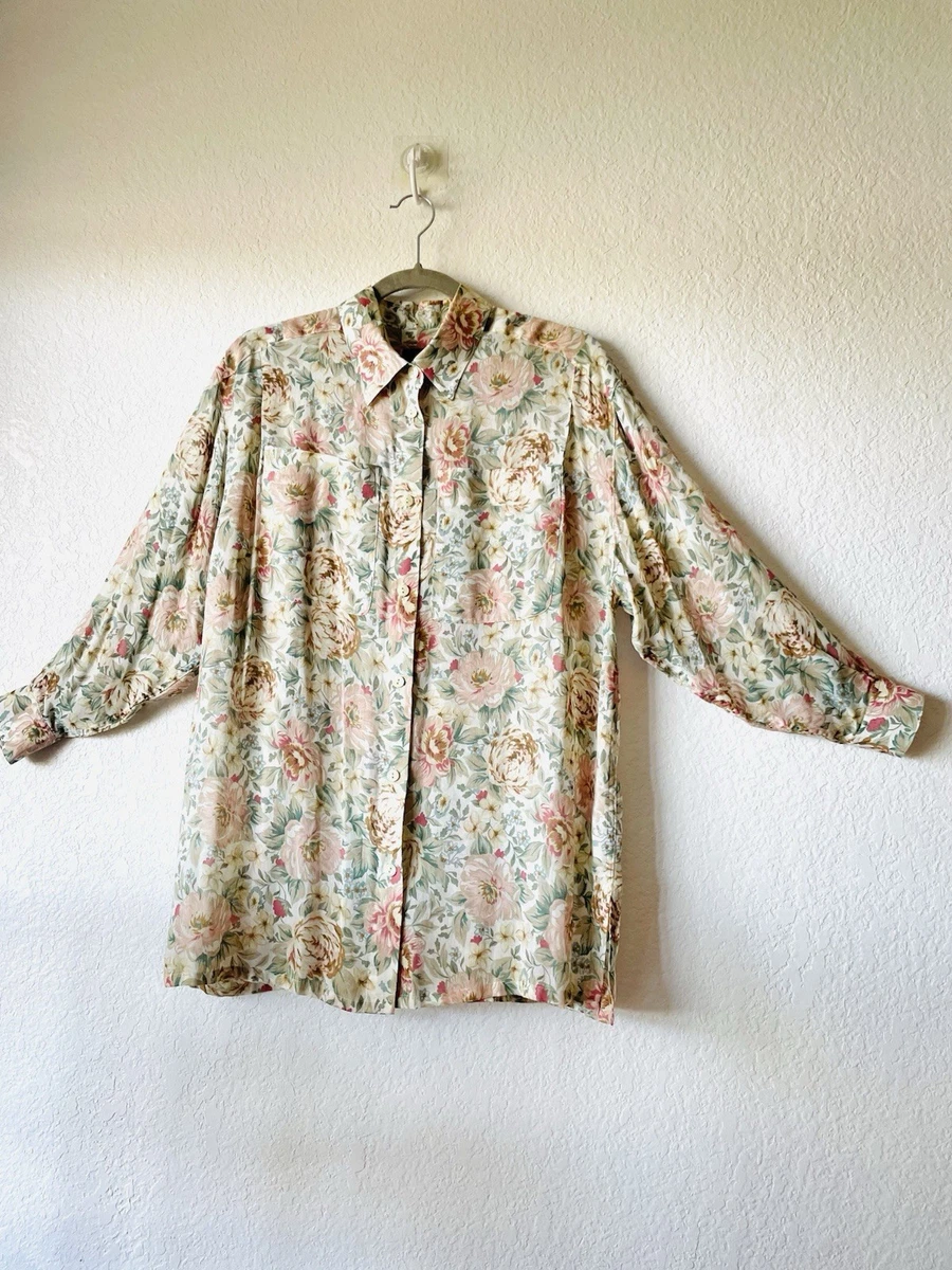 Multi-Color Oversized 1980s Vintage Tops for Women for sale | eBay