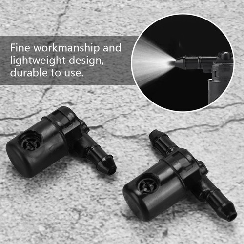 2Pcs Windshield Wiper Wash Nozzles Windscreen Wiper Washers Nozzles For Buic - Picture 5 of 8
