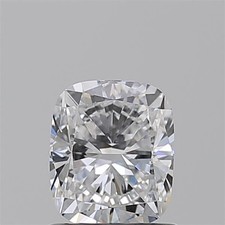 Cert. GIA 1.01 Carat Cushion Cut Natural Mined Diamond Loose D color VS2 clarity 3820.20 per carat