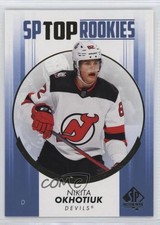 2022-23 SP Authentic Top Rookies Blue Nikita Okhotyuk Okhotiuk #TR-37 14bn