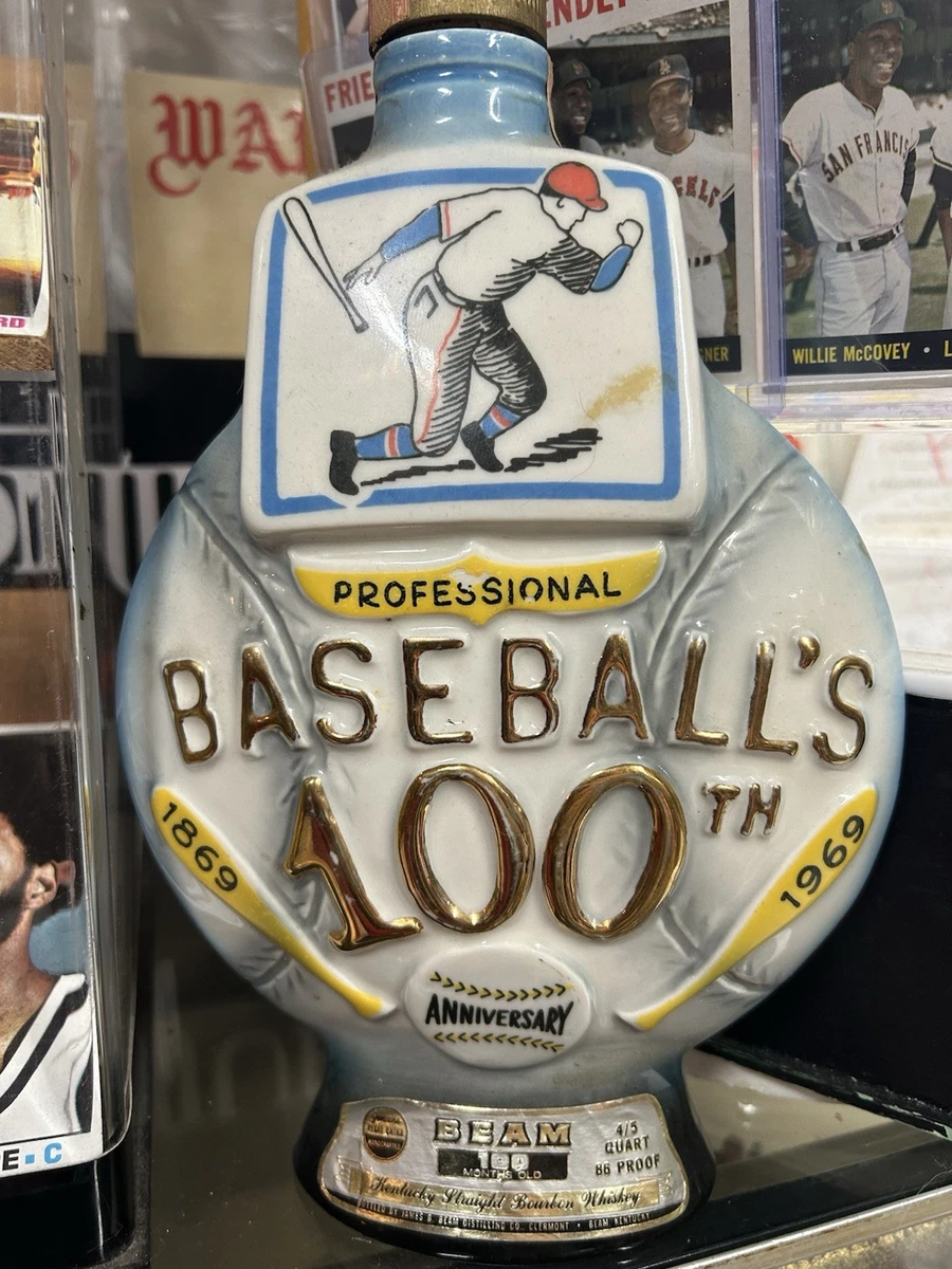 Jim Beam Baseball Decanter In Jim Beam Advertising for sale | eBay