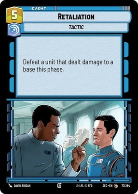 3X-Retaliation-SWU06-Secrets of Power-Star Wars Unlimited