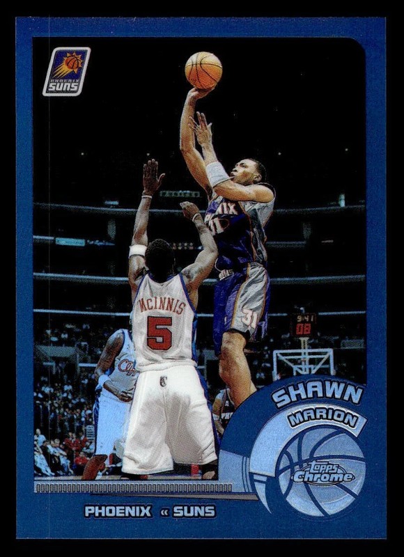 2002-03 Topps Chrome #116 Shawn Marion Refractor
