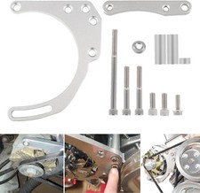 Lwp Low Mount Alternator Bracket Double Hump Heads Adjustable Billet Kit For Lwp Low Mount Alternator Bracket Double Hump Heads Adjustable Billet Kit For