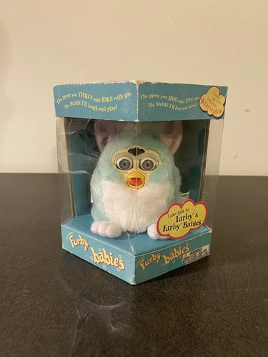 NEW Tiger Electronics 1999 Vintage Furby Babies Baby Blue 70-940 SEALED