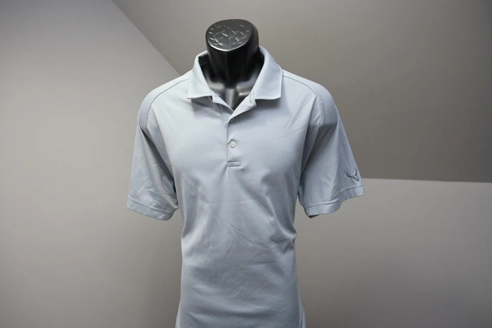 Polo de golf Puma DryCell gris manga corta elástico camisa de golf para hombre talla XL Foto 2 de 4