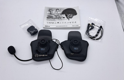 SENA SPH10H-FM Motorcycle 1/2 Helmet Bluetooth Stereo Headset Intercom