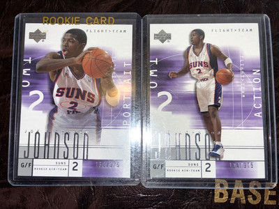 2001-02 Upper Deck Flight Team (2) #/375 Joe Johnson (Portrait) #131 00g7