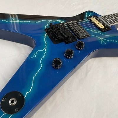 USA Stock Blue Dime Guitar 6s Custom Logo Free Ship