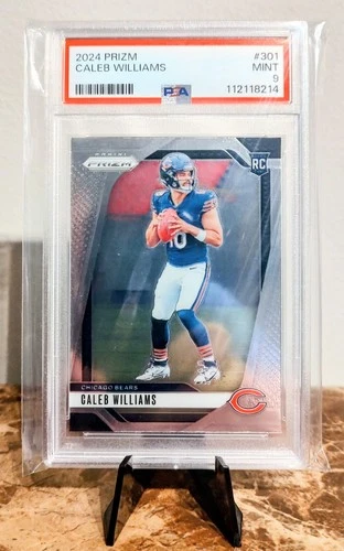 2024 Panini Prizm Rookie Caleb Williams #301 PSA 9 Chicago Bears 🏈