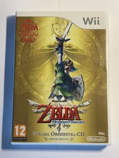 Zelda Skyward Sword Special Orchestra CD, Wii PAL. Completo. Español