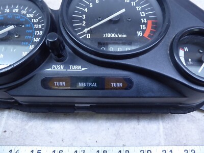1992 Kawasaki ZX600D Ninja K405) speedo tach tamp gauge cluster