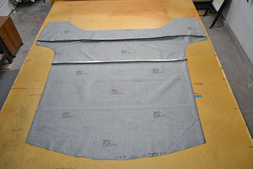 1977 77 1978 78 FORD MUSTANG II CUPÊ HARDTOP FORRO DE TETO SOLAR DE FÁBRICA FEITO NOS EUA - Imagem 2 de 3