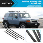 <!--F#f_0-->4x Door Auto Window Trim Moulding Belt Weatherstrip For Toyota 07-14 FJ Cruiser<!--F/-->