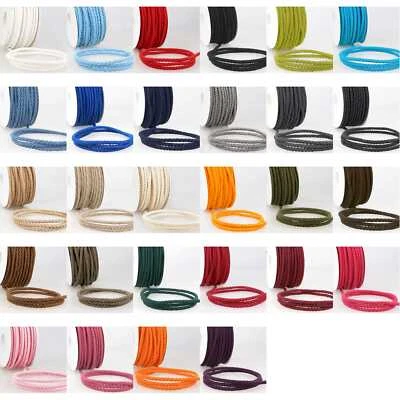 SIMON BROWNE CRAFTS 5mm Cotton Cord Pure Barley Twist Rope Craft Costume 28 Color BUY 1 2 Or 4m 182D