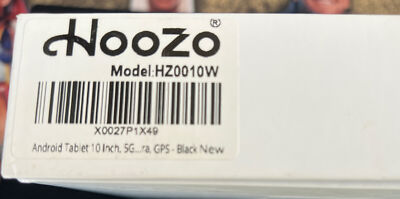 Hoozo Model HZ0010W Android 10