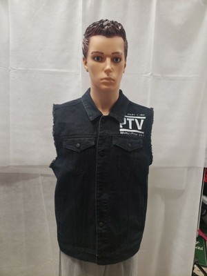 Pierce The Veil Denim Vest XL | eBay